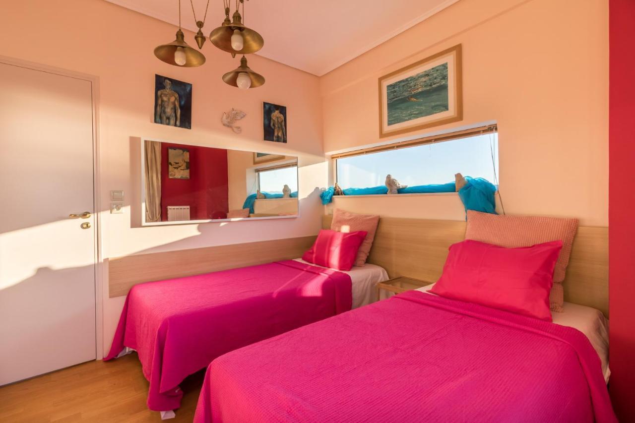 A Luxury Maisonette With Sea View Piræus Eksteriør billede