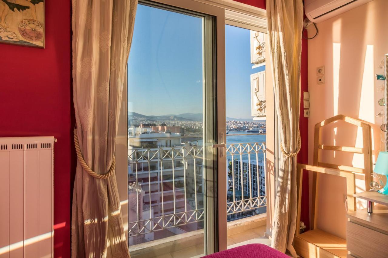 A Luxury Maisonette With Sea View Piræus Eksteriør billede