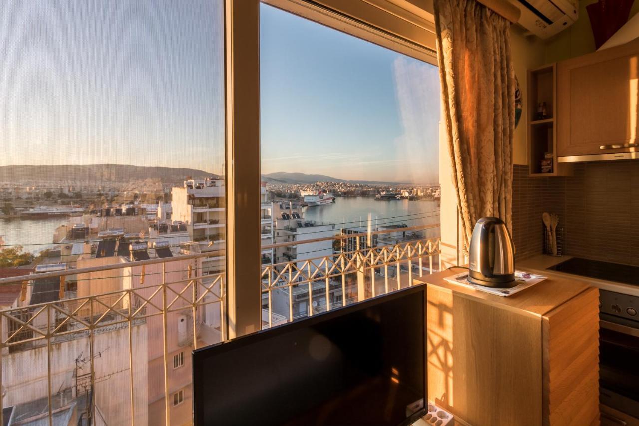 A Luxury Maisonette With Sea View Piræus Eksteriør billede